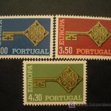 Sellos: PORTUGAL 1968 IVERT 1032/4 *** EUROPA. Lote 26591986