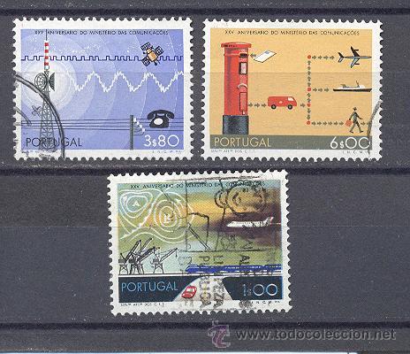 Timbres: PORTUGAL- 1973- YVES TELLIER 1189-1190-1191-usados