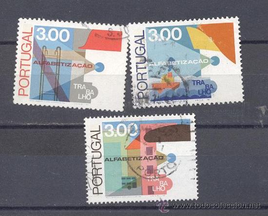 Sellos: PORTUGAL- 1976- YVES TELLIER 1303-1304-1305