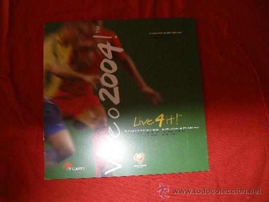 Selos: LIBRO CON LOS SELLOS OFICIALES DEL UEFA EURO 2004. viveo 2004