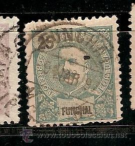 Timbres: Portugal & Funchal, D. Carlos I, 1897 (18)