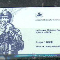 Sellos: PORTUGAL ** & CARTEIRA, UNIFORMES DE LA FUERZA AÉREA MILITAR 1984 (1645)