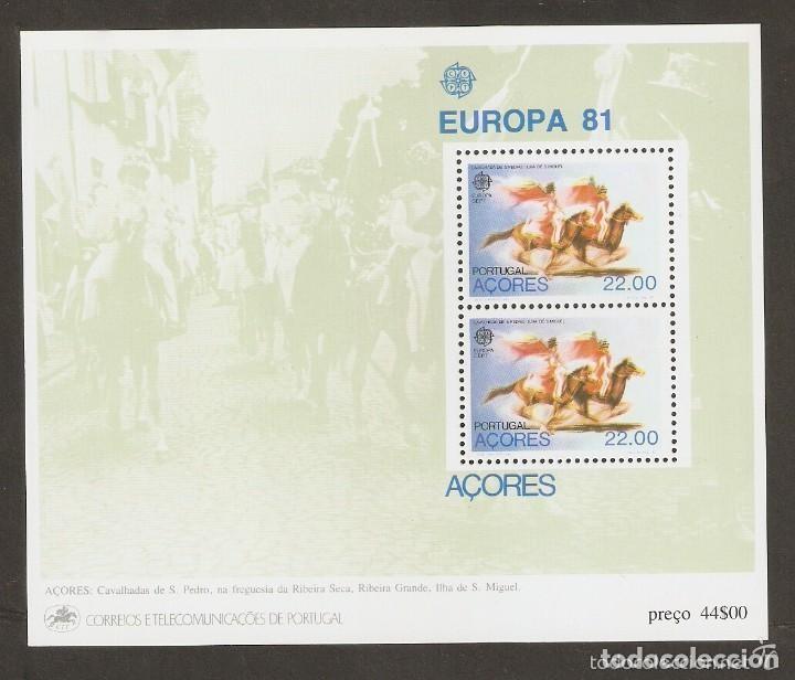 Stamps: PORTUGAL-AZORES. 1981 YT .HB n&ordm; 2. EUROPA