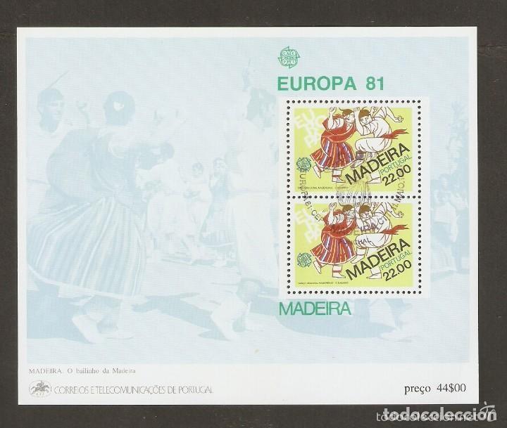 Stamps: PORTUGAL-MADEIRA. 1981 Yvert .HB n&ordm; 2