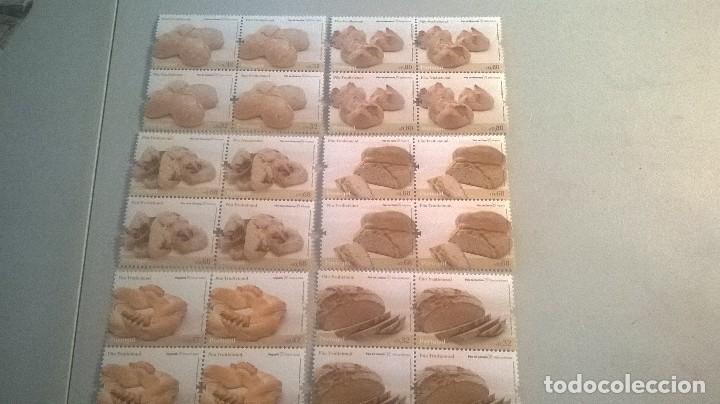 Timbres: PORTUGAL-Traditional Bread - bloque de 4