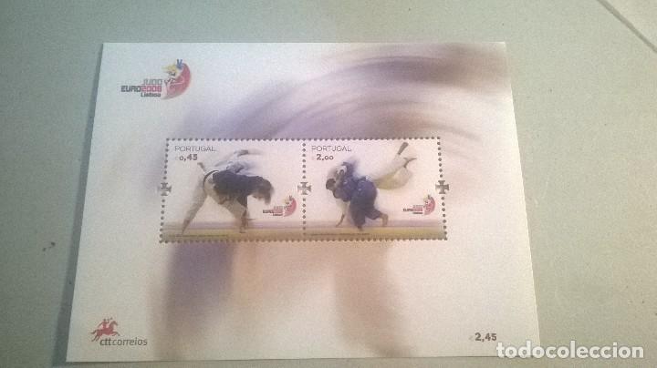 Timbres: -PORTUGAL 2008-Judo - Sporting Events - Miniature Sheet