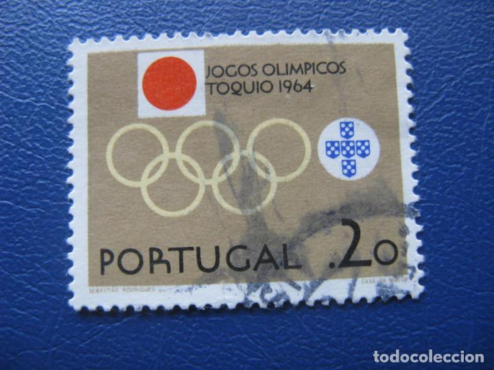 Sellos: Portugal,1964 juegos olimpicos de tokio, Yvert 949