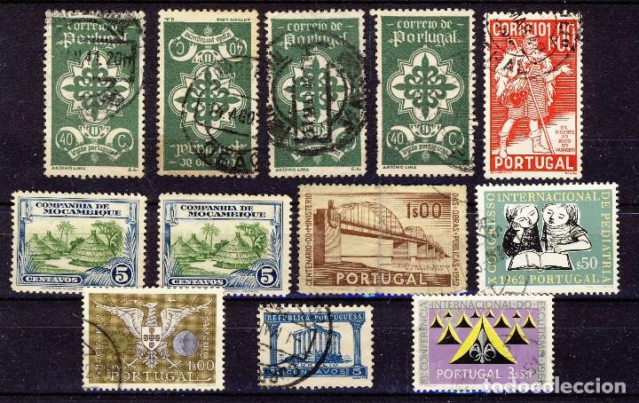 Sellos: PORTUGAL.- (4)