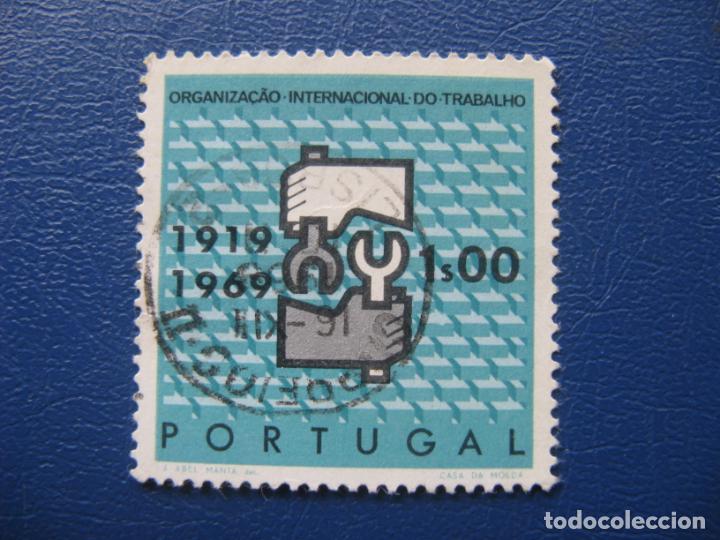 Sellos: Portugal, 1969 organizacion internacional del trabajo, Yvert 1057