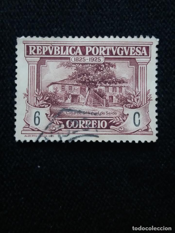 Sellos: REPUBLICA PORTUGAL, 6 C,  A&Ntilde;O 1925.
