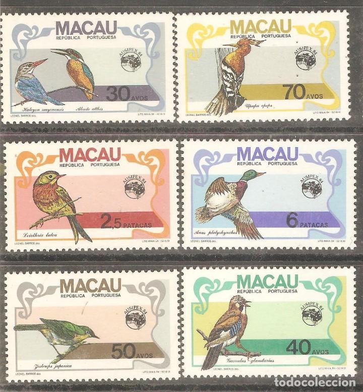 Sellos: MACAO,1984, NUEVOS,GOMA ORIGINAL, SIN FIJASELLOS, CAT.MI.522/527