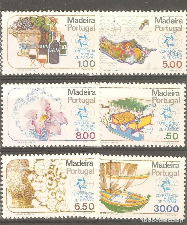 Sellos: PORTUGAL,1980, NUEVOS,GOMA ORIGINAL, SIN FIJASELLOS, CAT.YT.69/74.