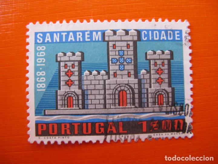 Selos: -portugal 1970, centenario de la ciudad de santarem, Yvert 1090