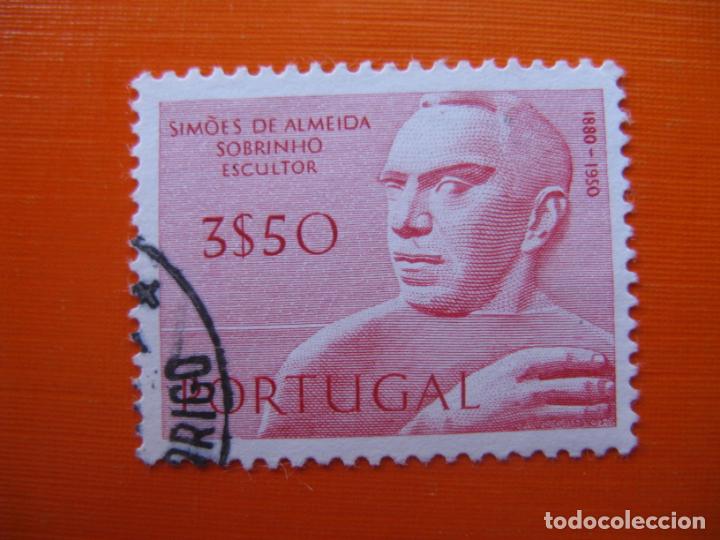 Selos: -portugal 1971, escultores portugueses, Yvert 1114