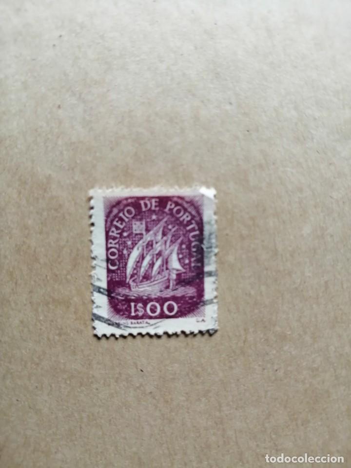 Timbres: PORTUGAL- VALOR FACIAL I$00 - CARABELA, BARCO A VELA