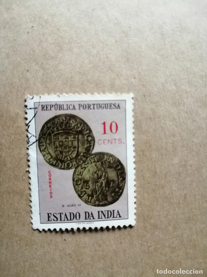 Timbres: PORTUGAL- VALOR FACIAL 10 CENTS. - INDIA PORTUGUESA - ESTADO DE INDIA - MONEDAS ANTIGUAS