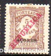 Selos: PORTUGAL (ISLAS AZORES). A&Ntilde;O 1911. SELLO PARA TASAS, SOBRECARGADO, EN NUEVO
