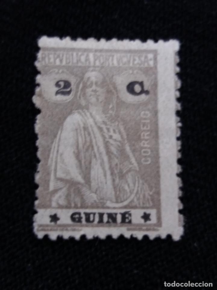 Sellos: PORTUGAL, GUINE, 2C, CERES, A&Ntilde;O 1914.