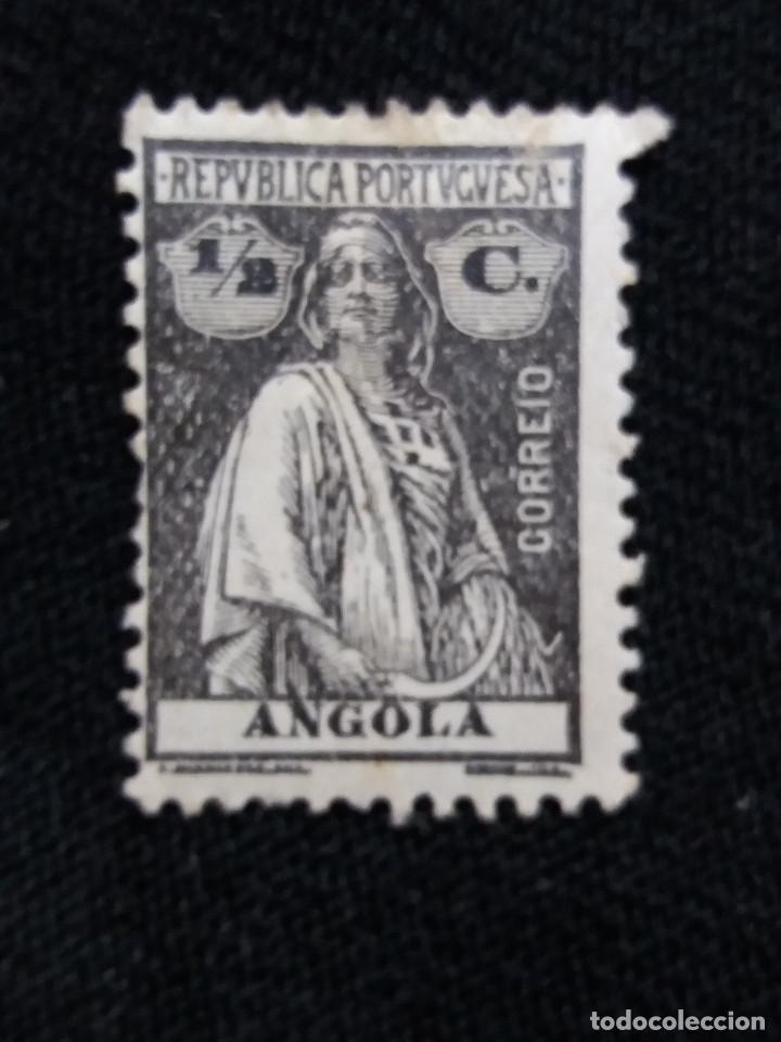 Sellos: PORTUGAL, ANGOLA, 1,2C, CERES, A&Ntilde;O 1914.