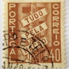 Sellos: SELLO DE PORTUGAL 40 1935 TUDO - USADO SIN SEÑAL DE FIJASELLOS