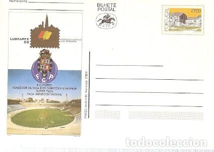 Timbres: Portugal & Intero, Porto, Campe&oacute;n de la Copa de Europa y Supercopa Intercontinental 1988 (9444)