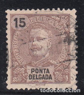 Sellos: punta delgada 16 usada, - Foto 1