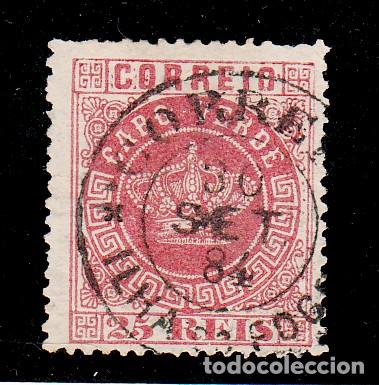 Sellos: CABO VERDE .4b usada, - Foto 1