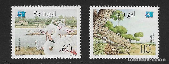 Sellos: PORTUGAL. Yvert ns&ordm; 1833/34 nuevos y defectuosos