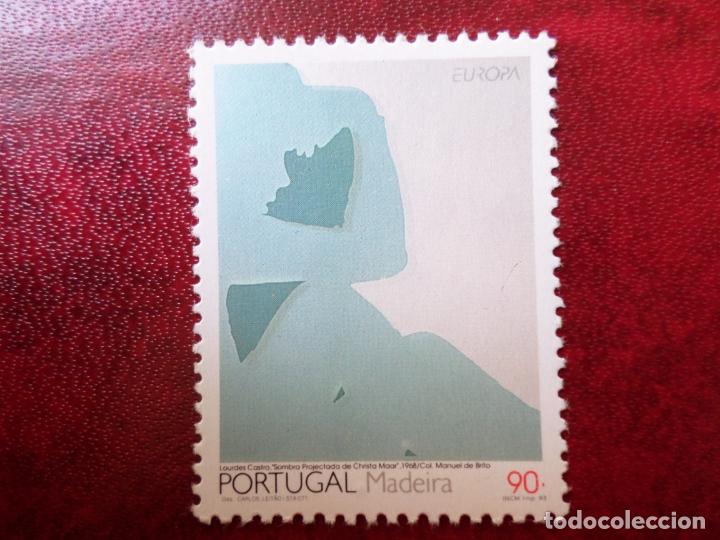 Selos: portugal, madeira, 1993, europa, arte contemporaneo, Yvert 169