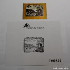 Sellos: PRUEBA Y SELLO DE LA SERIE EUROPA DE PORTUGAL DEL AÑO 1992. NUEVA SIN FIJASELLOS.