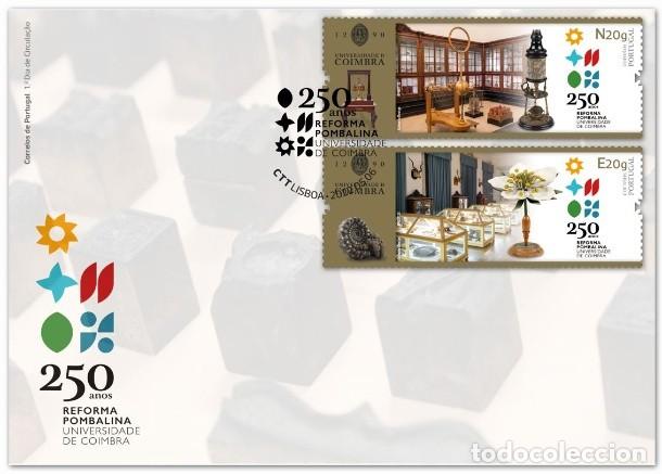 Sellos: Portugal & FDC 250 A&ntilde;os de la Reforma Pombalina de la Universidad de Coimbra 2022 (77761