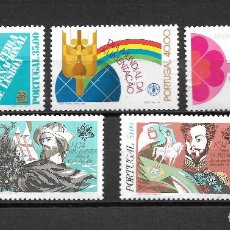 Timbres: PORTUGAL 1984, SERIES IVERT 1605/07 Y 1620/21. MNH.. Lote 343075103