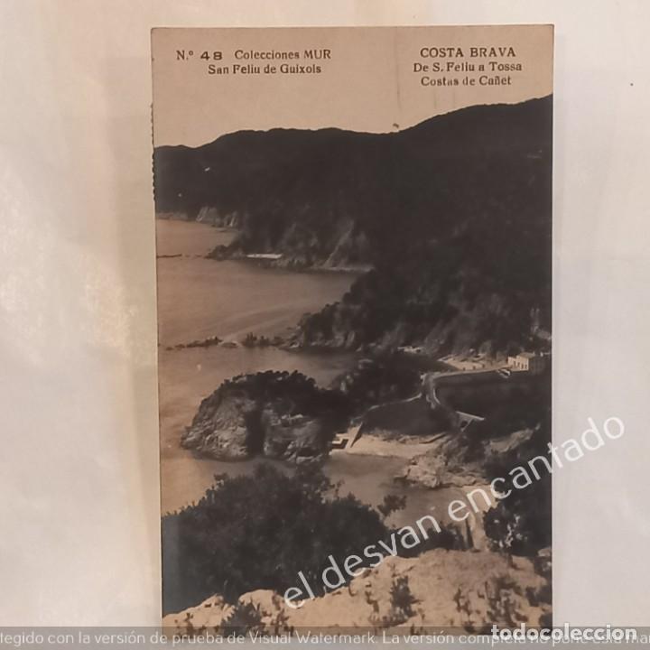 Timbres: Colecciones MUR. Postal fotogr&aacute;fica. Costas de Ca&ntilde;et