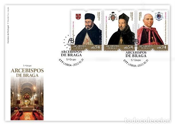 Timbres: Portugal & FCC Arcebispos de Braga, IV Grupo 2022 (828996)