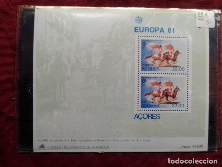 Timbres: EUROPA CEPT EUROPA AZORES PORTUGAL 1981