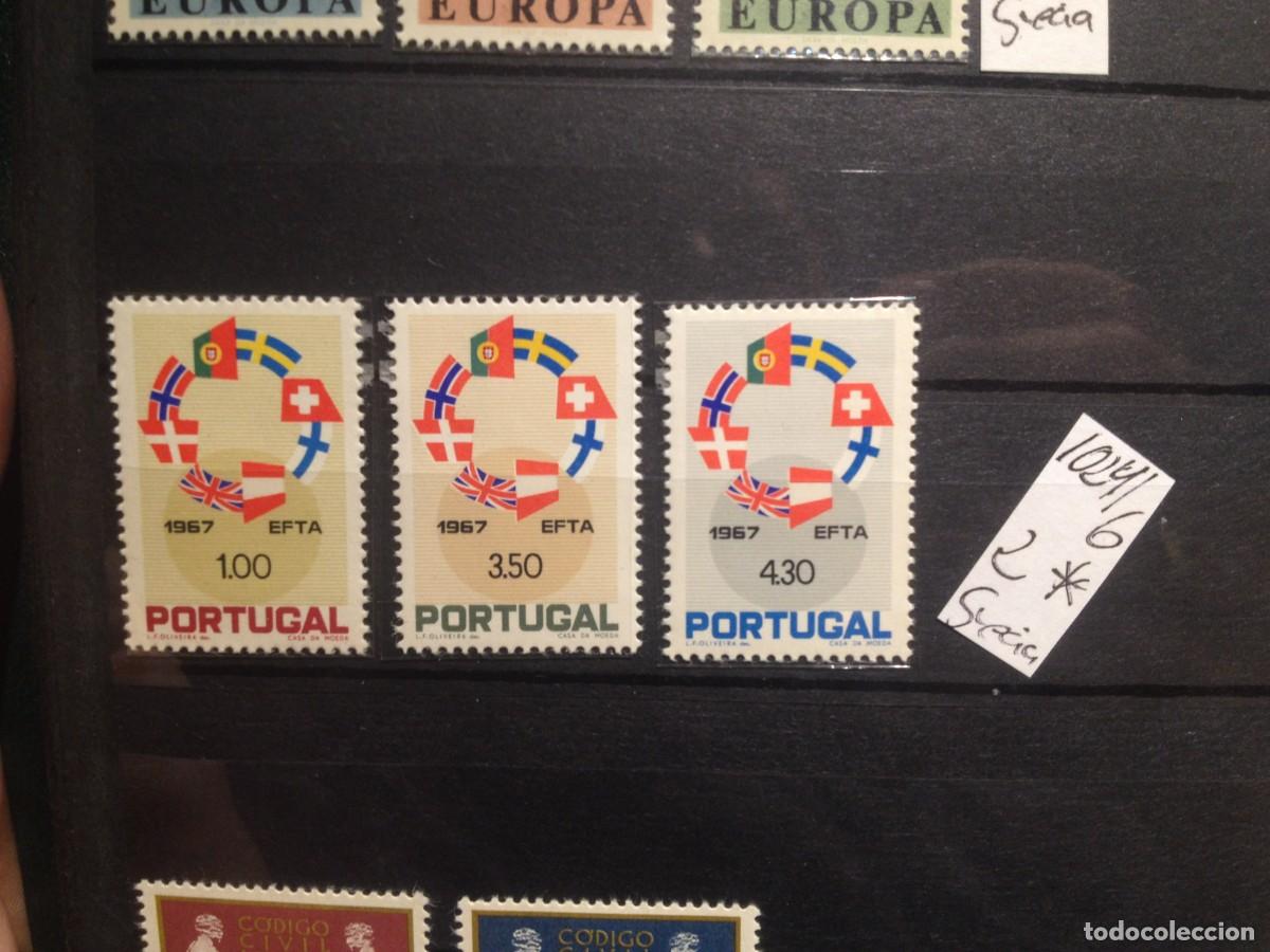 Timbres: SELLOS DE PORTUGAL. NUEVOS CON FIJASELLOS. YVERT N&ordm; 1024/6