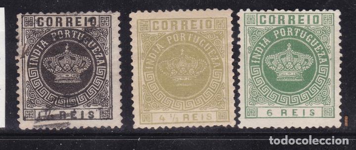 Selos: BB4- PORTUGAL India Portuguesa YT 121/23