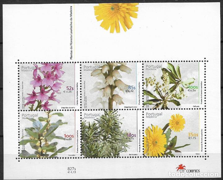 Briefmarken: PORTUGAL, Madeira, 2000 Flora, Ivert n&ordm; 212 a 217 * *