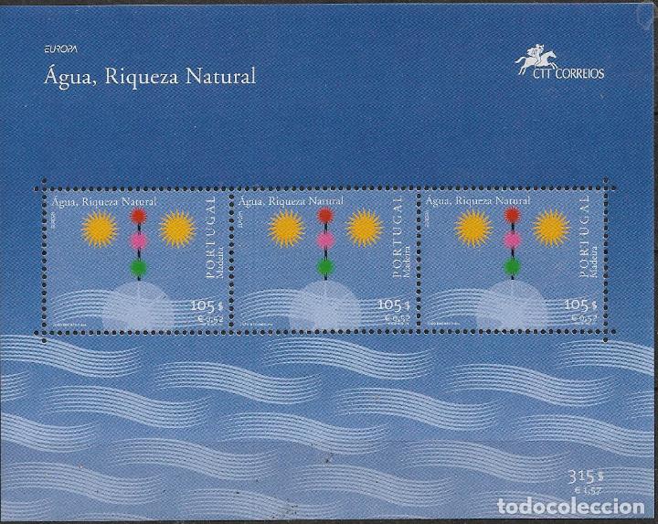 Briefmarken: PORTUGAL, Madeira, 2001 Agua, riqueza natural Yvert HB 23 * *