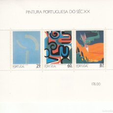 Sellos: HB658 - PORTUGAL 1989 - YVERT HB 68 ** NUEVO SIN FIJASELLOS - PINTURA PORTUGUESA DEL SIGLO XX