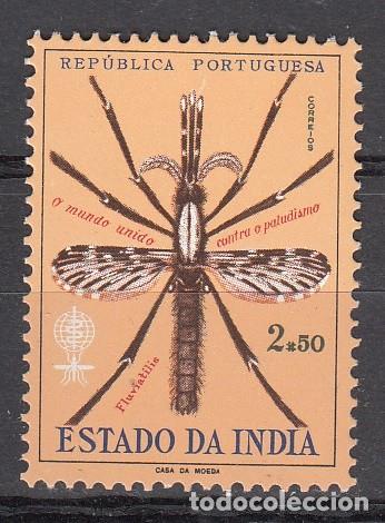 Selos: INDIA PORTUGUESA 1962 - ESTADO DA INDIA - CONTRA EL PALUDISMO - YVERT 564**