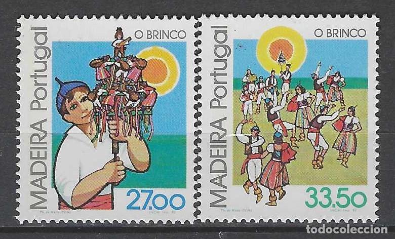 Timbres: MADERIA 1982 - FOLKLORE, LA DANZA DEL BRINCO, S.COMPLETA - MNH**