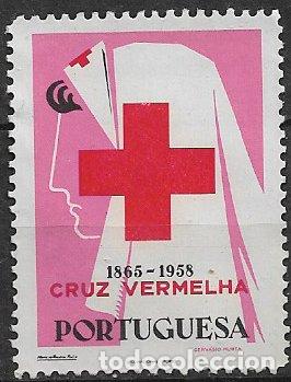 Timbres: Vi&ntilde;etas, 1958 Cruz roja portuguesa (*)