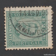 Sellos: FILA MARCOFILIA PORTUGAL 1892/93 AF-70 YVERT 70 D.CARLOS I CARIMBO CALDAS DA FELGUEIRA