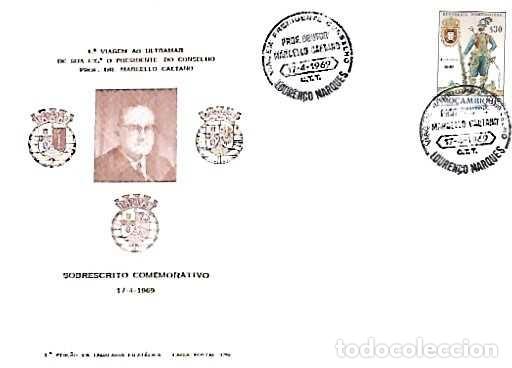 Timbres: Mozambique & FDC Ultramar, Visita del Presidente Marcello Caetano, Louren&ccedil;o Marques 1969 (185803)