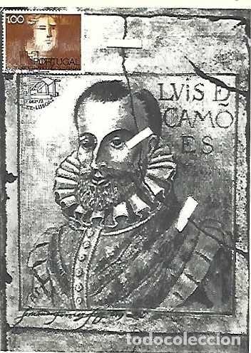 Timbres: Portugal & Maxima, Lu&iacute;s de Cam&otilde;es, Retrato, IV Centenario de O Lusiadas, Ed. S.E.I.T (67788)