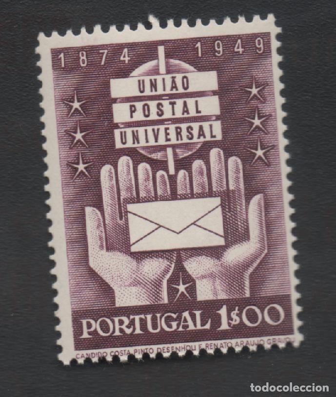 Briefmarken: FILA 1949 PORTUGAL AF-715 IVERT 726 75&ordm;.ANIVERS&Aacute;RIO UNI&Atilde;O POSTAL UNIVERSAL NUEVO (**)