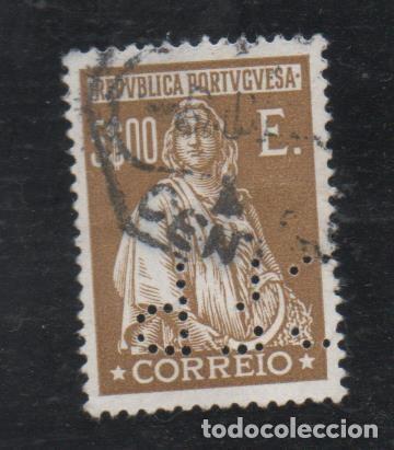 Selos: FILA SELO PORTUGAL MARCOFILIA 1926 AF-418 YVERT 436 CERES CARIMBO PERFURADO C.F.P