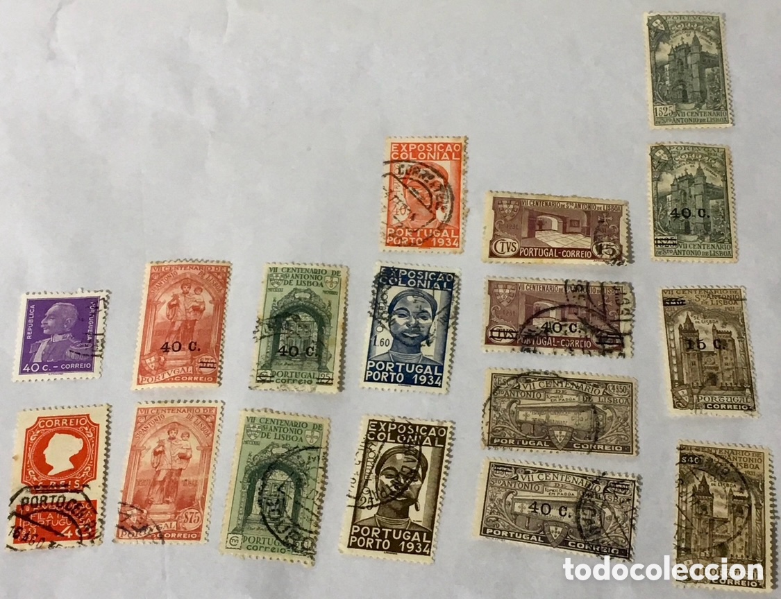 Francobolli: Colecci&oacute;n de sellos Portugueses (17). 1931-1935.