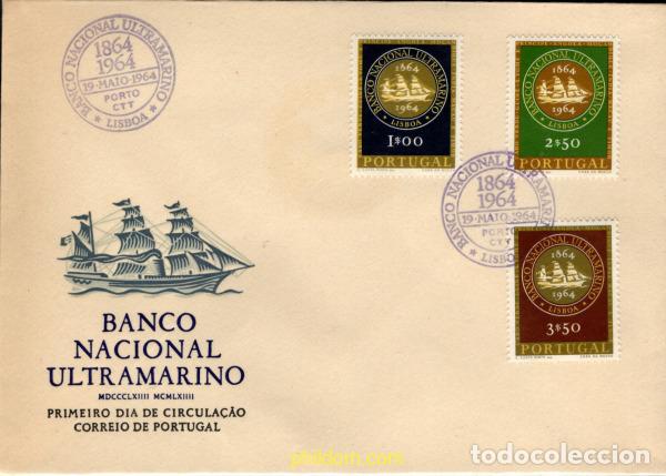 Francobolli: 770528 MNH PORTUGAL 1964 CENTENARIO DE LA BANCA NACIONAL DE ULTRAMAR